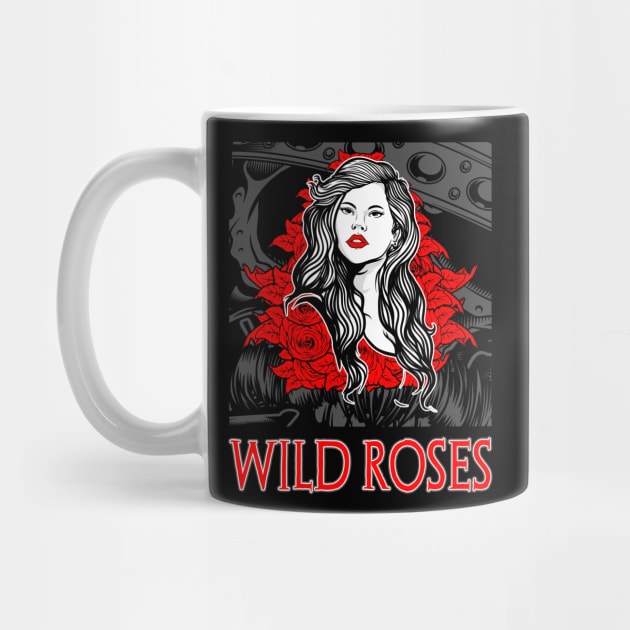 Wild Roses by black8elise